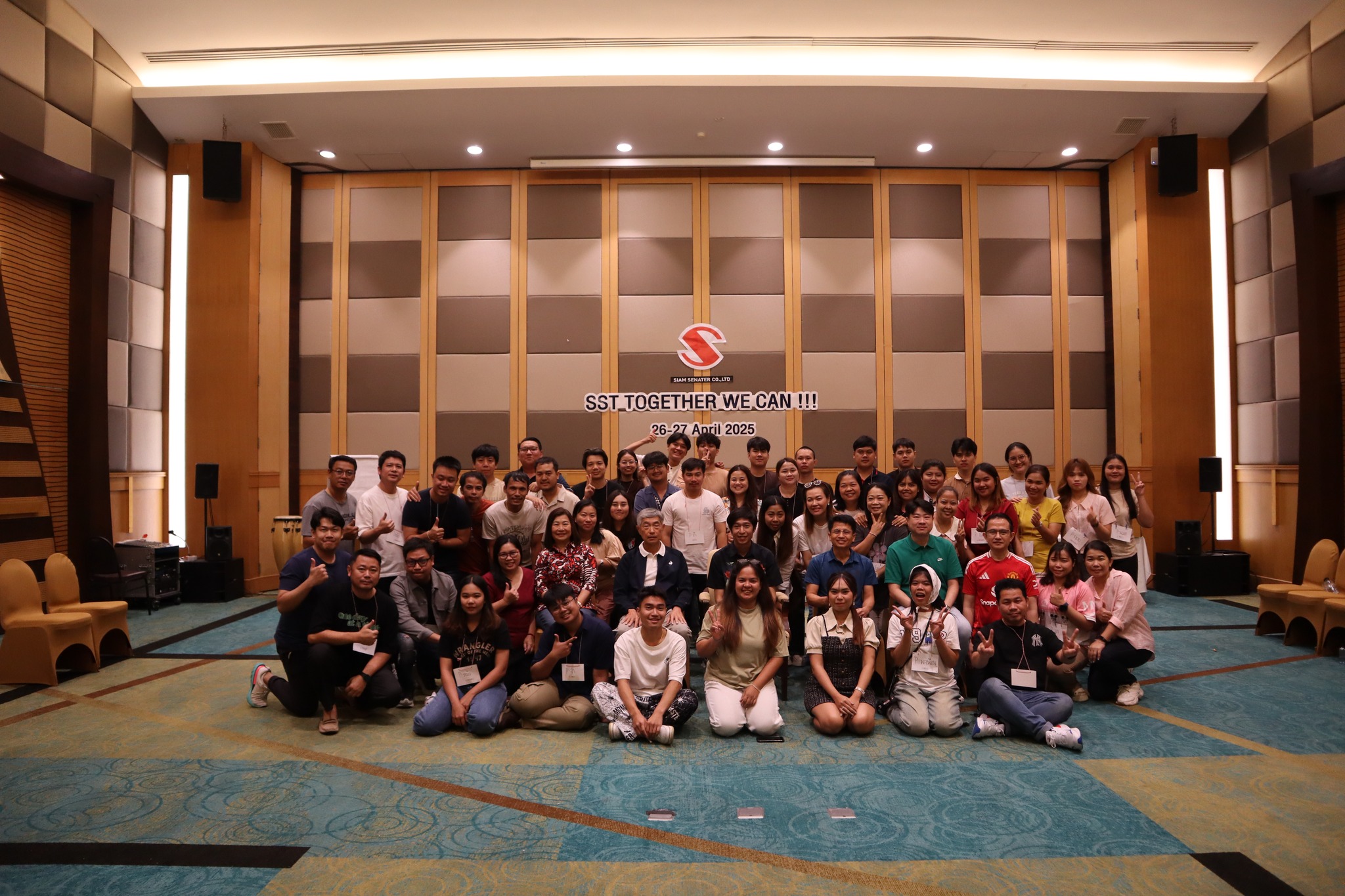 บริษัทสยามซีเนเตอร์ จำกัด กิจกรรมสัมมนา หัวข้อ: Ice Breaking & Team Building ที่โรงแรม A-One Pattaya